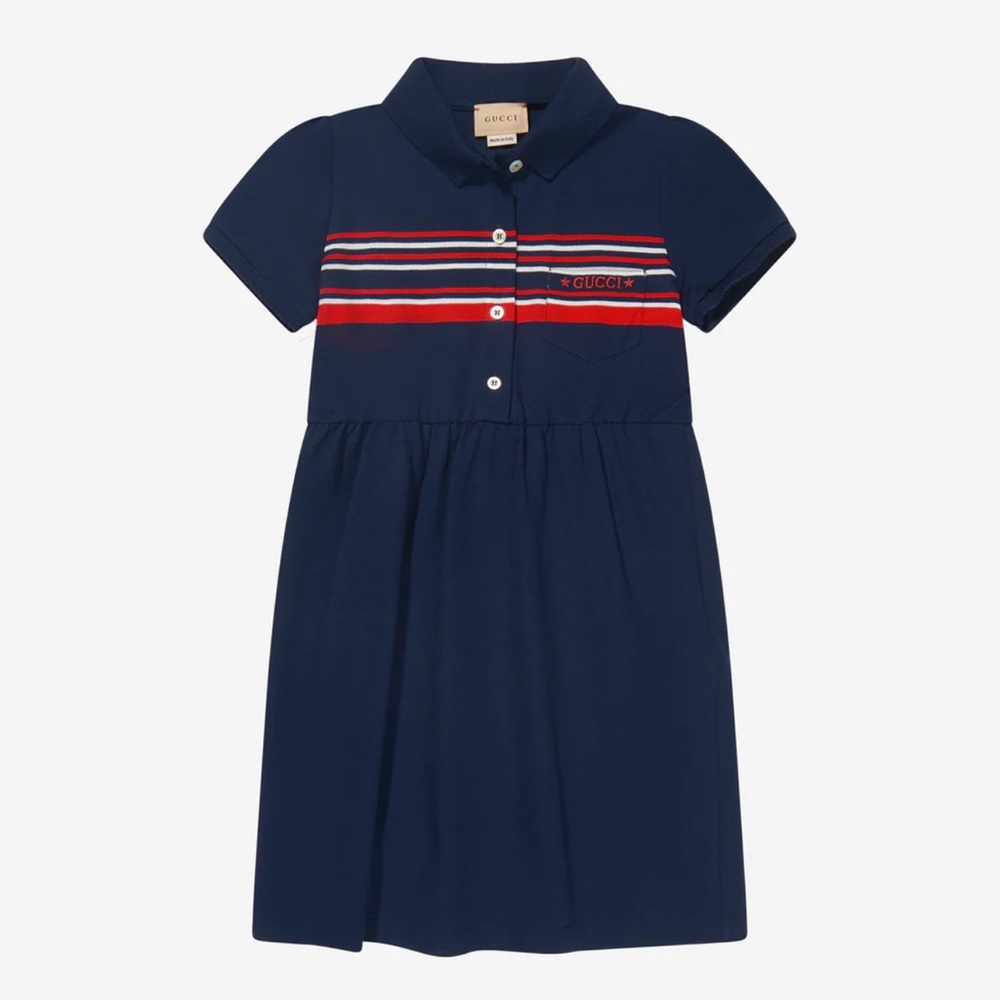 Gucci girl stripped dress